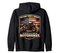Il Existe Une thérapie pour Le Reste, il Existe des Motos de Rue aux États-Unis Sweat à Capuche