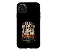 Il Fait de Toutes Choses Nouvelles (Révélation 21, 5) Western Coque pour iPhone 11 Pro Max