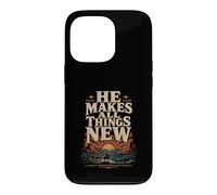 Il Fait de Toutes Choses Nouvelles (Révélation 21, 5) Western Coque pour iPhone 13 Pro