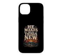 Il Fait de Toutes Choses Nouvelles (Révélation 21, 5) Western Coque pour iPhone 14 Plus