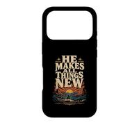 Il Fait de Toutes Choses Nouvelles (Révélation 21, 5) Western Coque pour iPhone 17 Pro