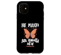 Il Fait Toutes Choses Nouvelles (Révélation 21:5) Coque pour iPhone 11