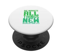 Il Fait Toutes Choses Nouvelles (Révélation 21:5) PopSockets PopGrip Adhésif