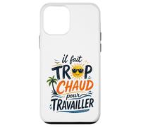 Il Fait Trop Chaud pour Travailler Rétro Coque pour iPhone 12 Mini