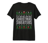 Il Fait trop Chaud pour Un Vilain Noël T-Shirt Haut de Gamme