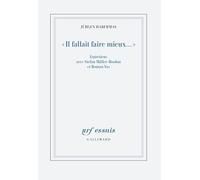 Il fallait faire mieux... Entretiens avec Stefan Müller-Doohm et Roman Yos - Jürgen Habermas - Gallimard - broché - Essai