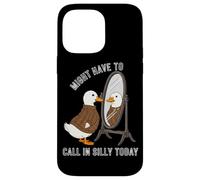 Il faudra Peut-être Appeler Silly Today Duck Coque pour iPhone 14 Pro Max
