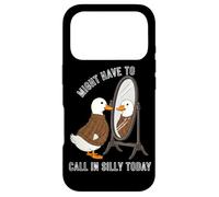 Il faudra Peut-être Appeler Silly Today Duck Coque pour iPhone 17 Pro