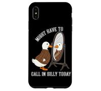 Il faudra Peut-être Appeler Silly Today Duck Coque pour iPhone XS Max