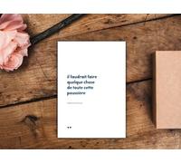 il faudrait faire quelque chose de toute cette poussière