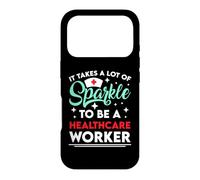 Il Faut Beaucoup d'éclat pour Inspirer Les Travailleurs de la santé Coque pour iPhone 17 Pro