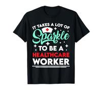 Il Faut Beaucoup d'éclat pour Inspirer Les Travailleurs de la santé T-Shirt