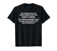 Il Faut discuter avec Une Femme comme Lire Les AGB T-Shirt