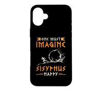 Il Faut Imaginer Sisyphe Happy Ancient Gods Mythologie Grecque Coque pour iPhone 16 Plus