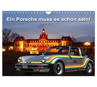 Il faut que ce soit une Porsche !, Version française (Calendrier mural 2026 DIN A4 portrait), Calendrier CALVENDO mensuel