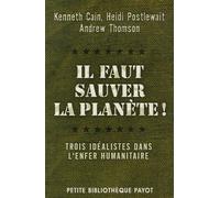 Il faut sauver la planète !