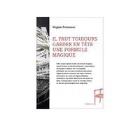 Il faut toujours garder en tête une formule magique - Virginie Poitrasson - L'attente Eds De - broché - Poésie