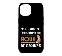 Il Faut Toujours Un Roux de Secours Humour Cheveux Coiffure Coque pour iPhone 15
