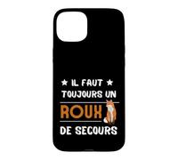 Il Faut Toujours Un Roux de Secours Humour Cheveux Coiffure Coque pour iPhone 15 Plus