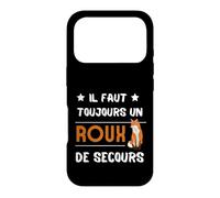 Il Faut Toujours Un Roux de Secours Humour Cheveux Coiffure Coque pour iPhone 17 Pro