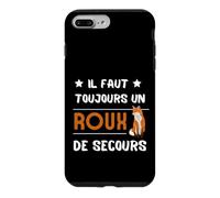 Il Faut Toujours Un Roux de Secours Humour Cheveux Coiffure Coque pour iPhone 7 Plus/8 Plus
