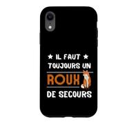 Il Faut Toujours Un Roux de Secours Humour Cheveux Coiffure Coque pour iPhone XR