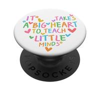 Il Faut Un Grand cœur PopSockets PopGrip Adhésif