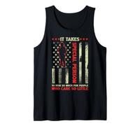 Il Faut Une Personne spéciale pour risquer Tant de vétérans patriotiques américains Débardeur