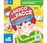 Il gioco delle facce. 35 prassie per articolare bene suoni e parole. Ediz. a colori. Con 35 Carte