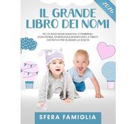 Il Grande Libro dei Nomi: Più di 3000 Nomi maschili e femminili per trovare quello giusto. Con storia, etimologia, significato, e tratti distintivi per guidare la scelta.
