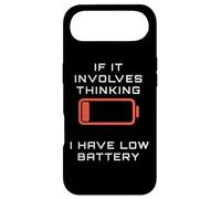 Il implique de Penser Avoir Une Batterie Faible et Humour à Faible consommation d'énergie Coque pour iPhone Air