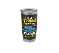 Il M’A Entendu C’Était Pas La Question Humour Chien Gobelet isotherme en acier inoxydable double paroi