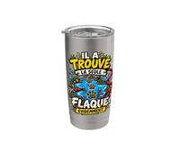 Il M’A Entendu C’Était Pas La Question Humour Chien Gobelet isotherme en acier inoxydable double paroi