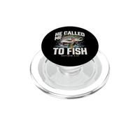Il m'a appelé à pêcher Matthieu 4:19 Christian Fishing PopSockets PopGrip pour MagSafe
