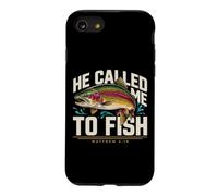 Il m'a appelé à pêcher Matthieu 4:19 La Foi dans la pêche Coque pour iPhone SE (2020) / 7/8