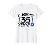 Il m'a Fallu 35 Ans pour Avoir l'air d'un tel Anniversaire T-Shirt Graphique avec Valeur