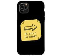Il m'a volé Mon cœur, Romance, Amour et Passion, Saint-Valentin Coque pour iPhone 11 Pro Max