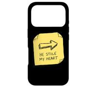 Il m'a volé Mon cœur, Romance, Amour et Passion, Saint-Valentin Coque pour iPhone 17 Pro