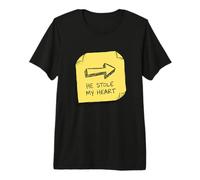 Il m'a volé Mon cœur, Romance, Amour et Passion, Saint-Valentin T-Shirt Haut de Gamme