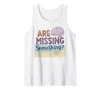 Il Manque Quelque Chose de Cerveau Sarcastique Débardeur