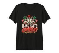 Il Me Reste Combien Humour Score Fléchettes T-Shirt Haut de Gamme