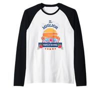 IL MIGLIOR PAPÀ & Mamma - Semelle, Amore e Stelle per i Miglior Manche Raglan