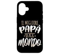 Il Migliore Papa Del Mondo Fête des Pères Italie Coque pour iPhone 16