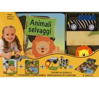 Il mio piccolo libro degli animali selvaggi. Little village. Ediz. a colori. Con gadget. Con puzzle