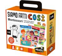 -Il Mio Primo Corpo Umano Jeu Mon Premier Corps Humain Montessori, It28108, Multicolore, Taille Unique