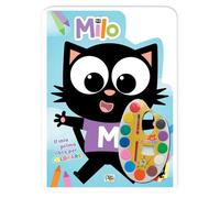 Il mio primo libro per colorare. Milo. Con adesivi. Ediz. a colori. Con acquerelli