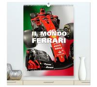 Il Mondo Ferrari (hochwertiger Premium Wandkalender 2026 DIN A2 hoch), Kunstdruck in Hochglanz: Ein Rundgang durch das Ferrarimuseum in Maranello
