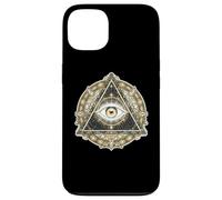 Œil Mystique Providence Divine Surveillance Symbole Illumination Coque pour iPhone 13