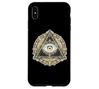 Œil Mystique Providence Divine Surveillance Symbole Illumination Coque pour iPhone XS Max