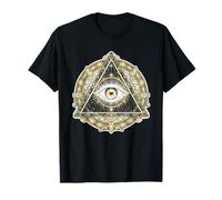 Œil Mystique Providence Divine Surveillance Symbole Illumination T-Shirt